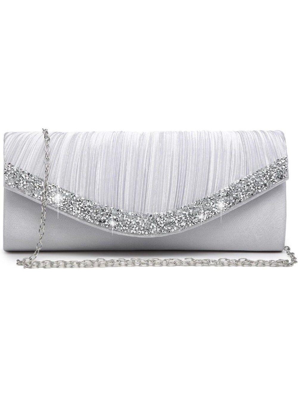 Rhinestone Evening Clutch Purse for Women | Elegant Formal Handbag